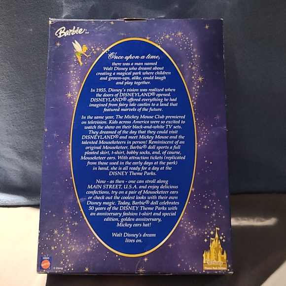 Disney Then and Now Mouseketeer Barbie 50th Anniv. - Picture 7 of 9